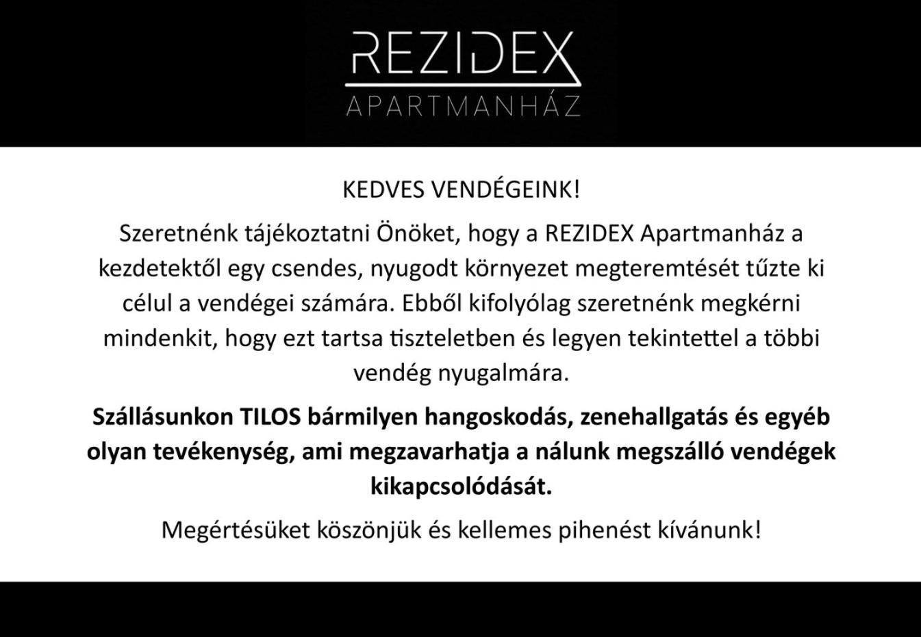 Rezidex Apartmanhaz Szeged Extérieur photo